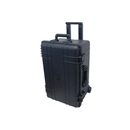 Tz Case TZ Case CB-028 B Cape Buffalo Wheeled Water Resistant Utility Case; Black - 13.375 x 16.5 x 24.625 in. CB-028 B